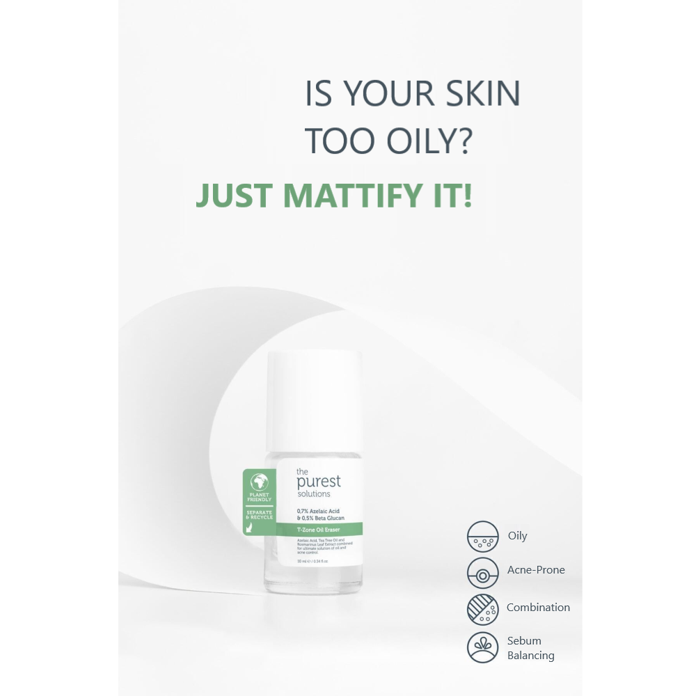 Instant Mattifying and Anti-Acne Face Care Mask for Oily Skin