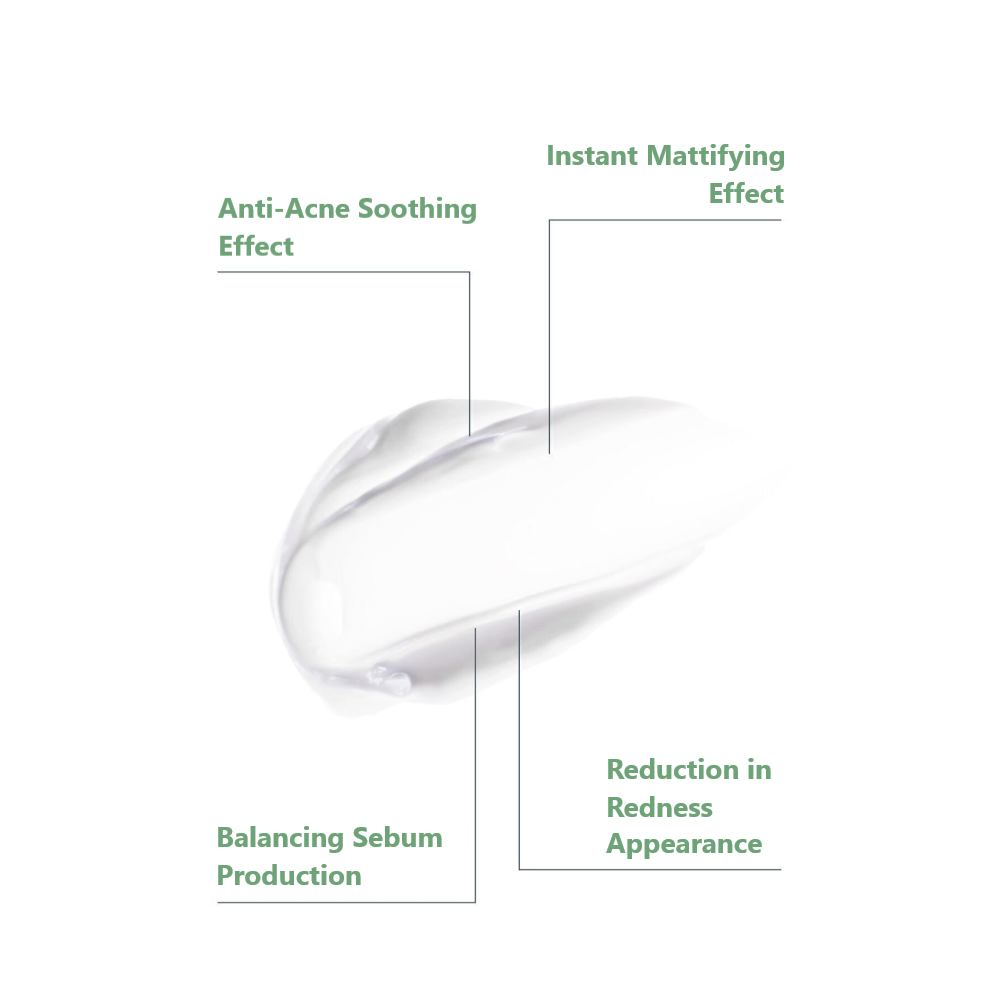Instant Mattifying and Anti-Acne Face Care Mask for Oily Skin