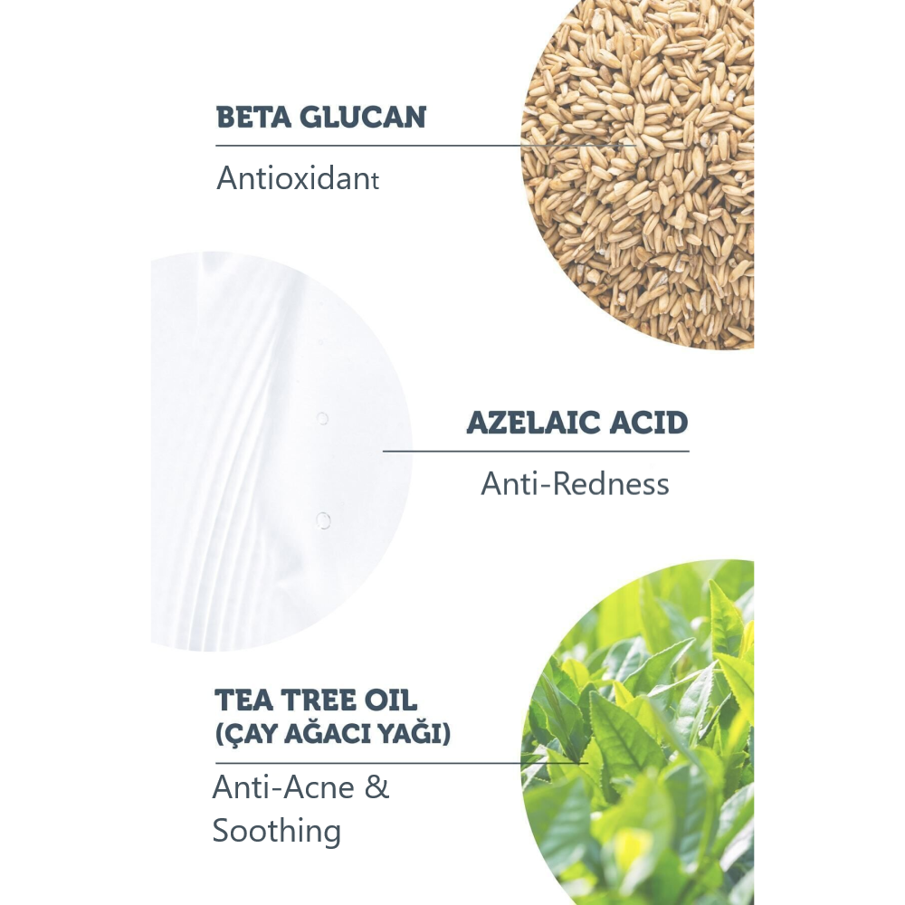 Instant Mattifying and Anti-Acne Face Care Mask for Oily Skin