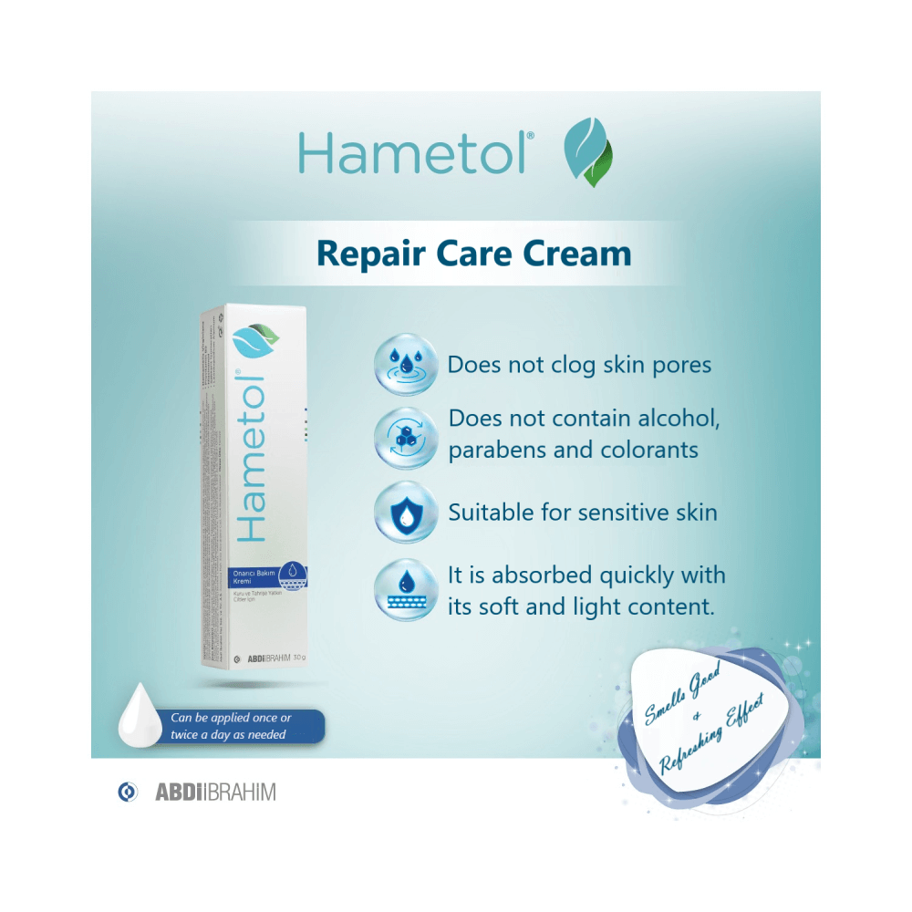 Hametol Skin Care and Repair Cream (30ml)