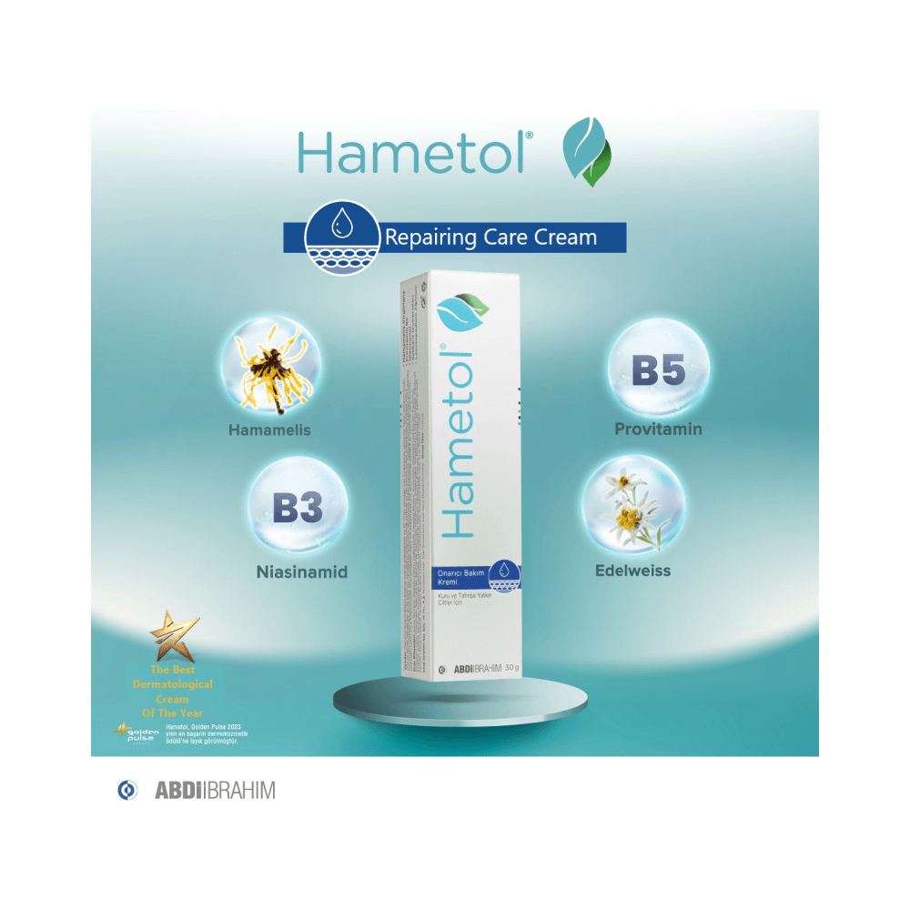 Hametol Skin Care and Repair Cream (30ml)