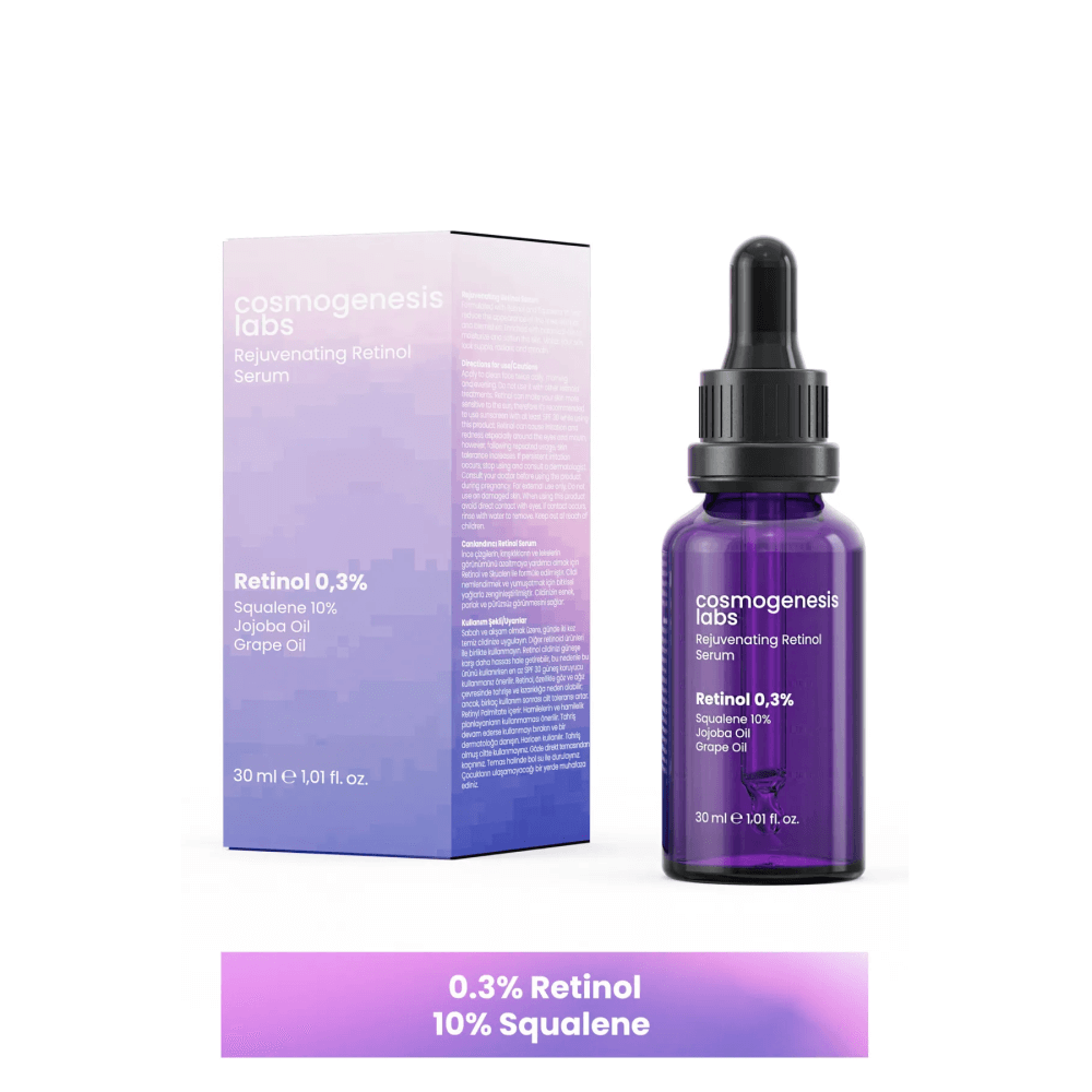 Cosmogenesis Anti-Wrinkle Retinol Skin Serum (30 ml) Vegan Firm & Vibrant Look