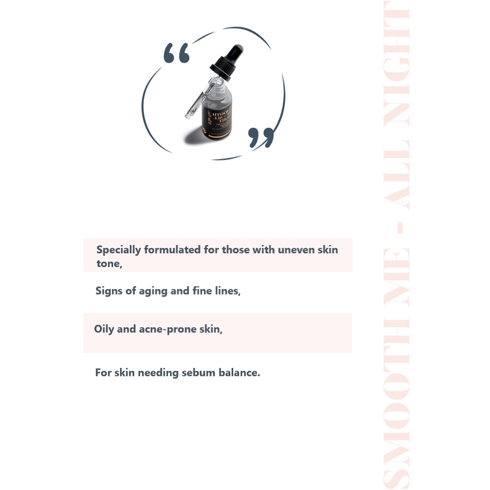 Anti-Blemish Serum with Activated Charcoal, AHA BHA, and 5% Niacinamide