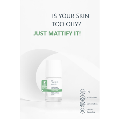 Instant Mattifying and Anti-Acne Face Care Mask for Oily Skin