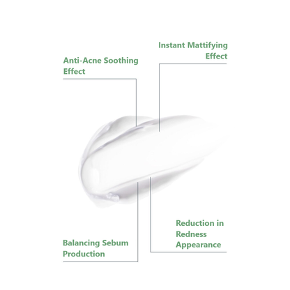 Instant Mattifying and Anti-Acne Face Care Mask for Oily Skin