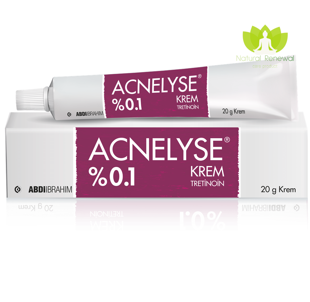 ACNELYSE % 0.1 Skin Cream Acne Treatment Skin Renewal Anti Aging Cream For Daily Use